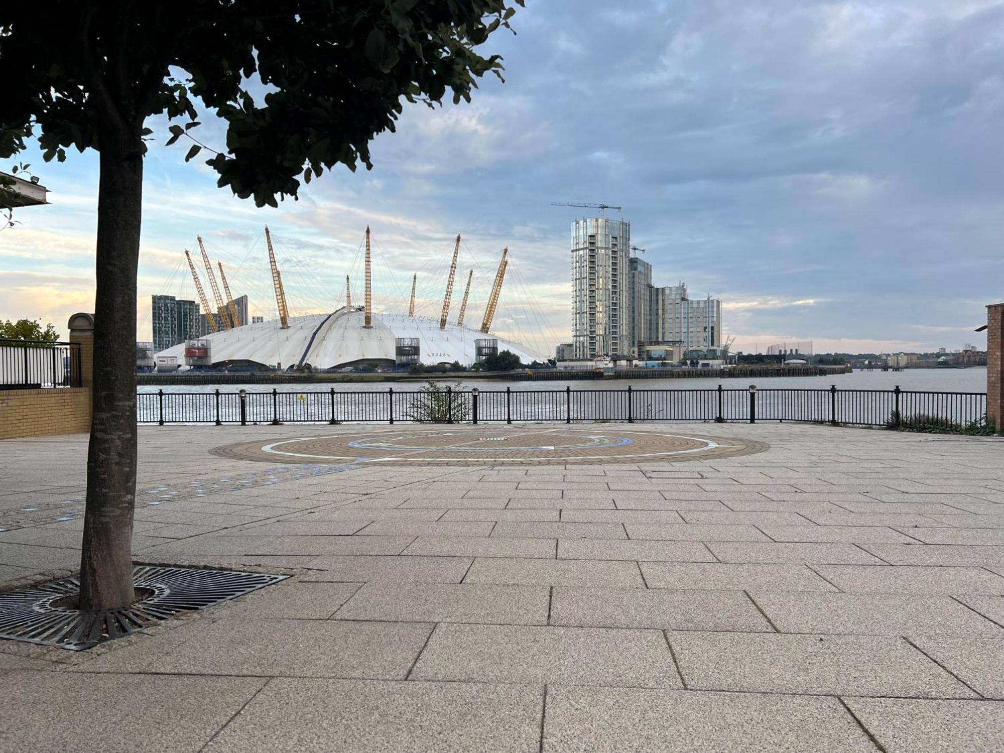 Canary Wharf O2 Arena Excel Londen Buitenkant foto